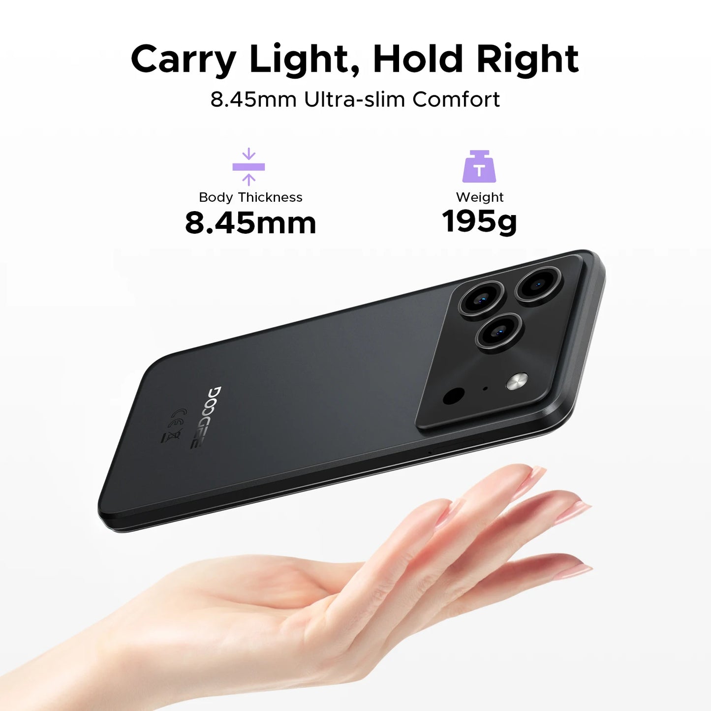 Doogee Note56 Plus Smartphone 48GB+256GB Storage NFC