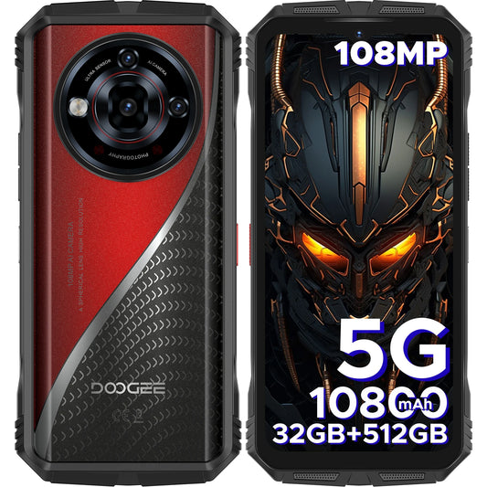 DOOGEE S118 Pro 5G Rugged Phone Dimensity 7050 10800mAh Battery