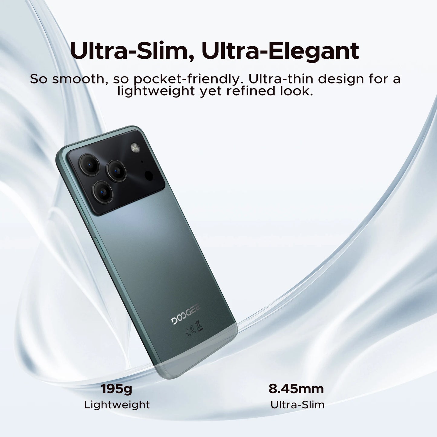 DOOGEE Note56 Pro Smartphone 6150mAh Battery 90Hz HD Plus Display 32GB 128GB