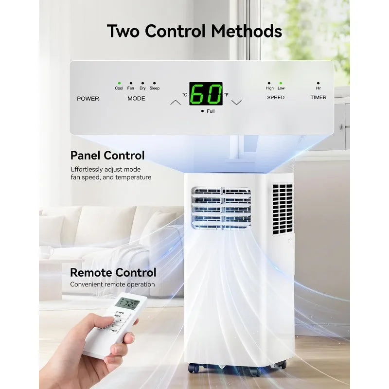 Portable Air Conditioner 8000 BTU Three In One Efficient Cooling