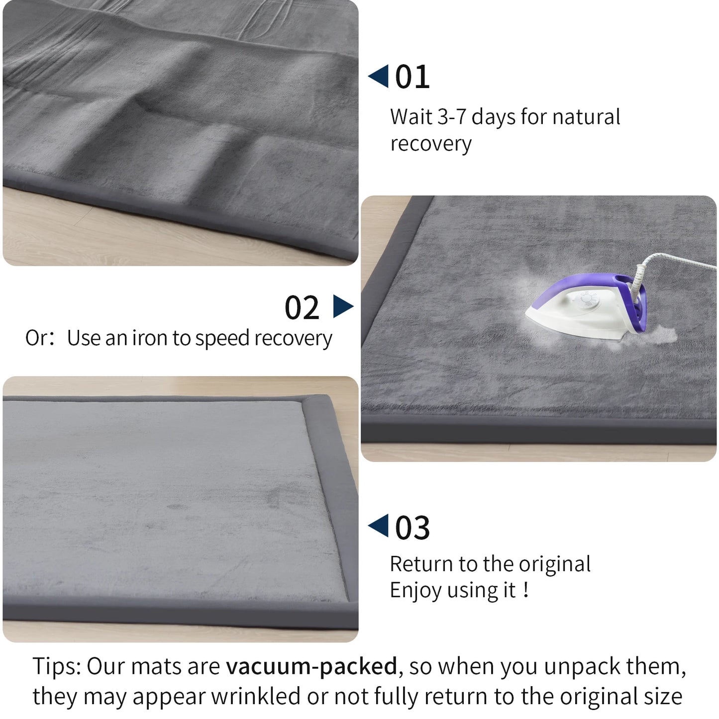 PaPaMat Memory Foam Playpen Mat Carpet Non Slip Velvet Rug