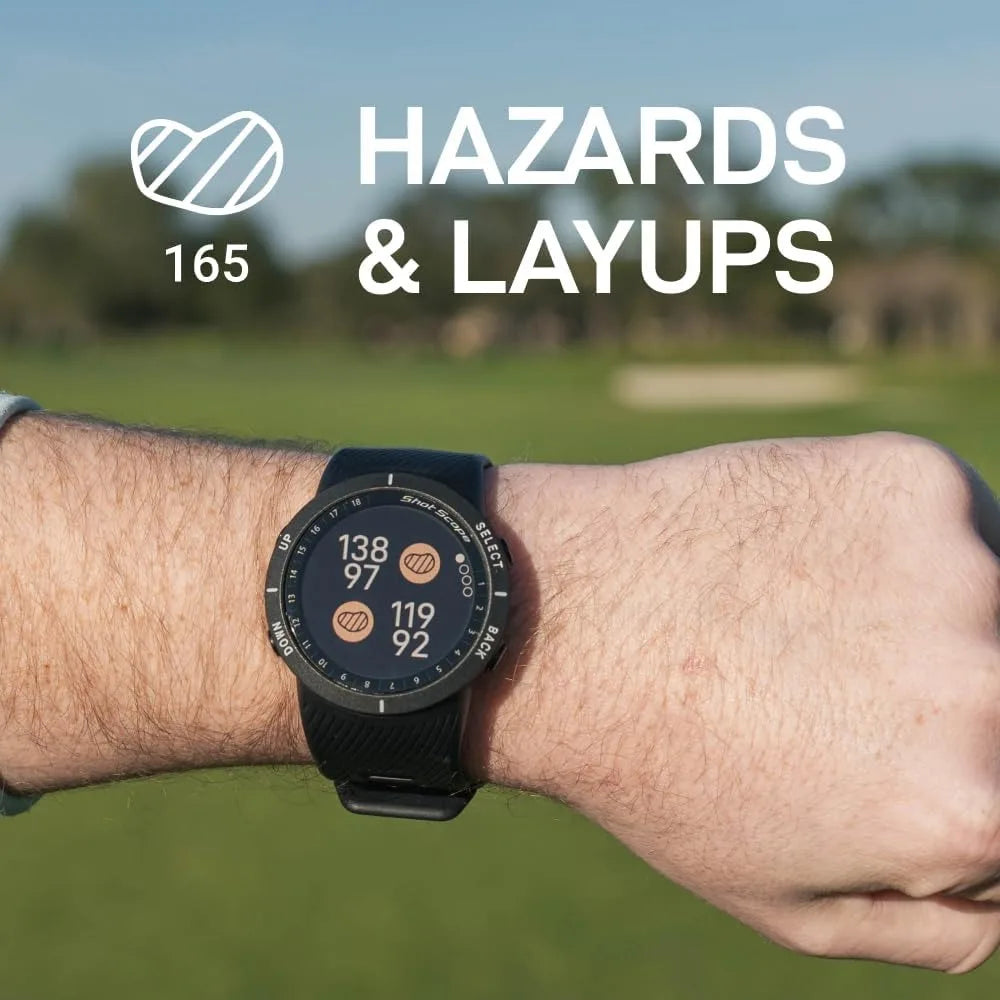 V5 GPS Golf Watch With Automatic Shot Tracking 36000 Preloaded Courses