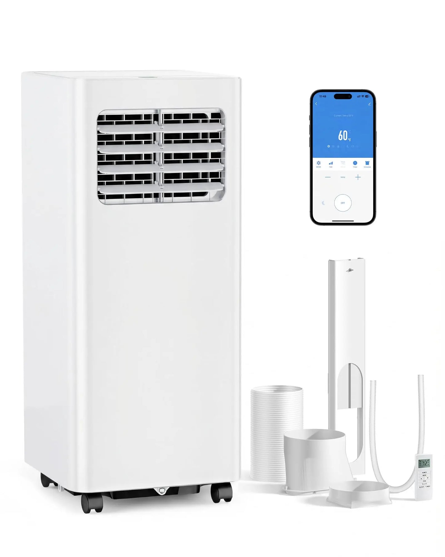Portable Air Conditioner 8000 BTU Three In One Efficient Cooling