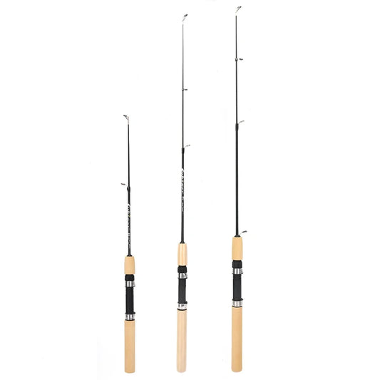 APWIKOGER Ice Fishing Rod Carbon Portable Lightweight Grip