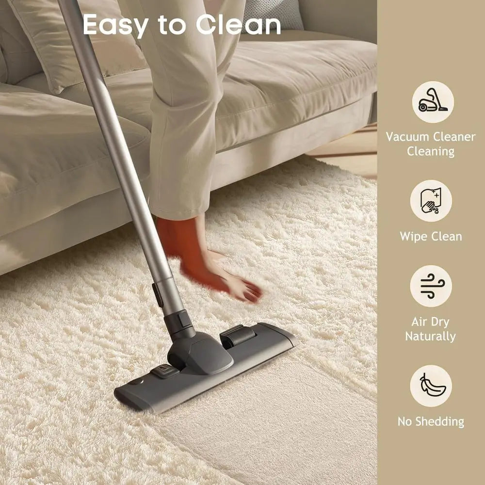 Shag Carpets Living Room Rug for Kids Rooms Home Decor