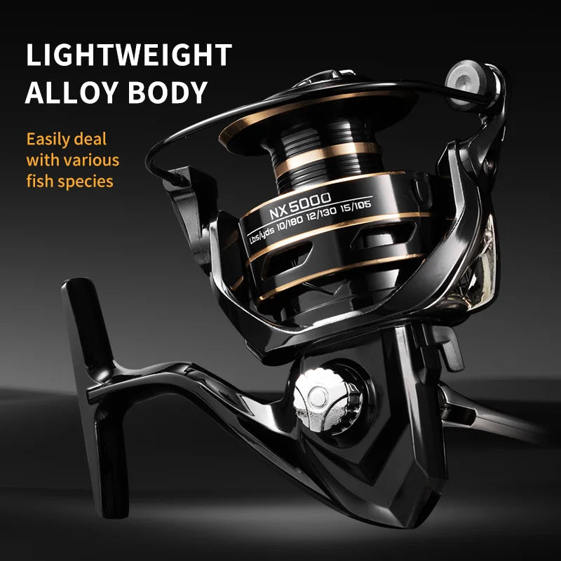 J-BARZILLAI NX Fishing Reel Spinning Max Drag 10KG