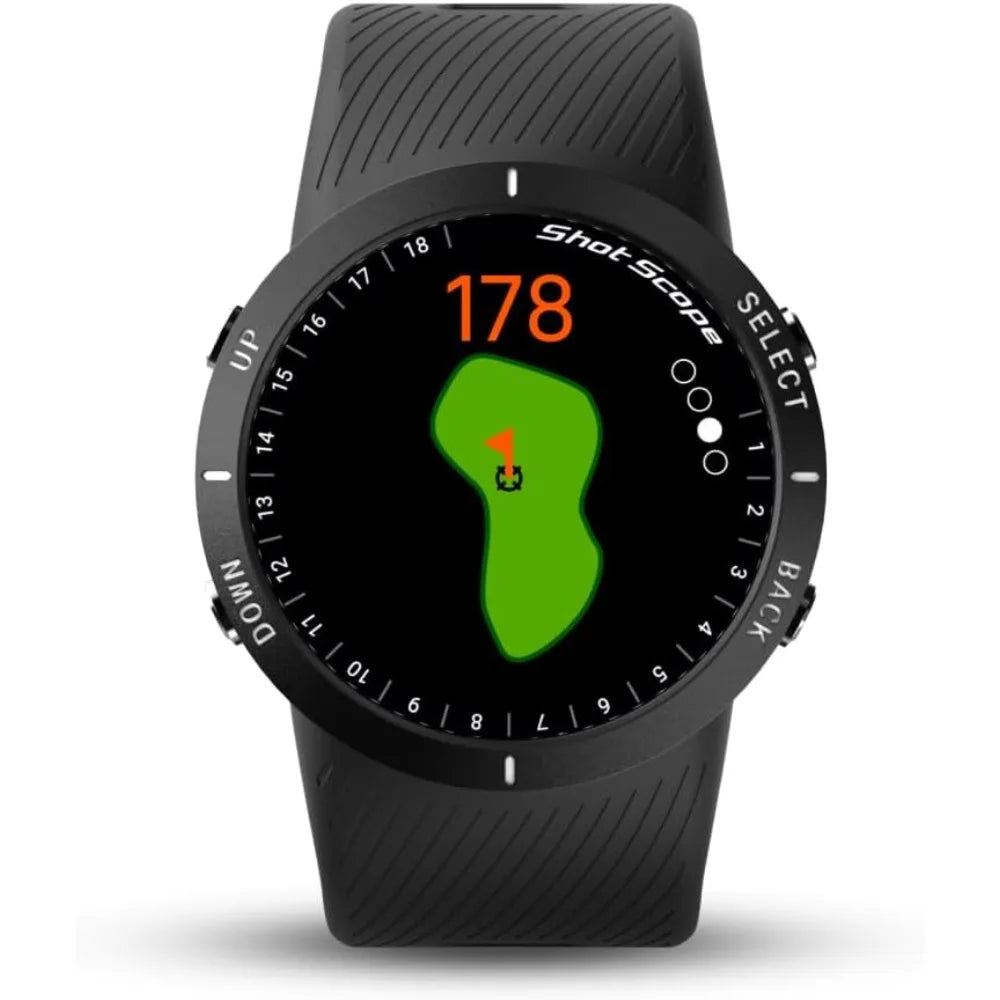 V5 GPS Golf Watch With Automatic Shot Tracking 36000 Preloaded Courses