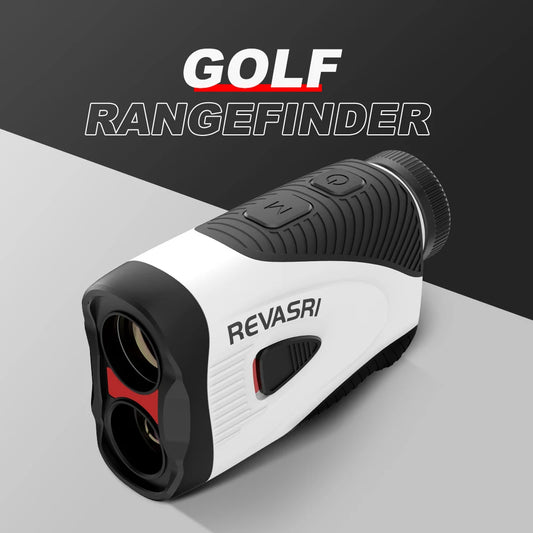 REVASRI Golf Rangefinder With Angle Switch Flag Lock 1300 Yards