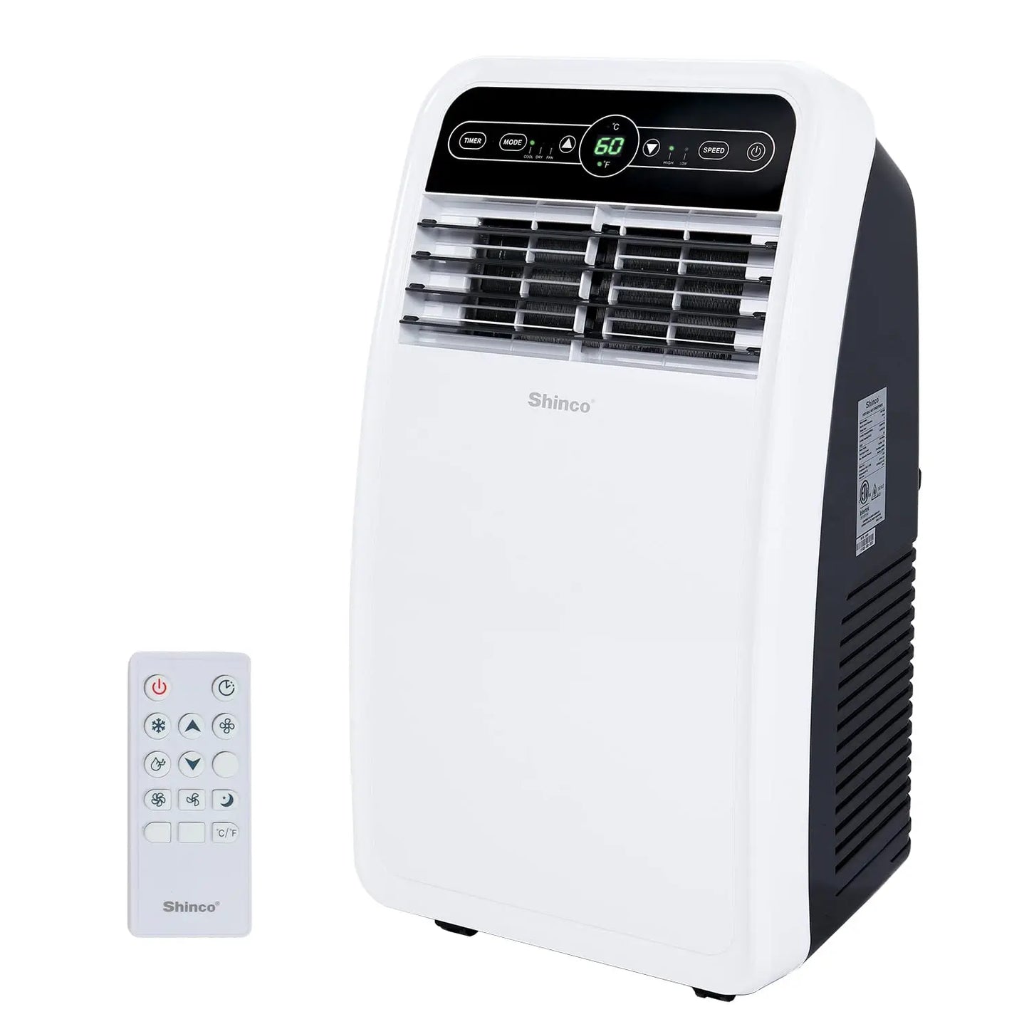 Shinco 8000 BTU Portable Air Conditioner With Dehumidifier