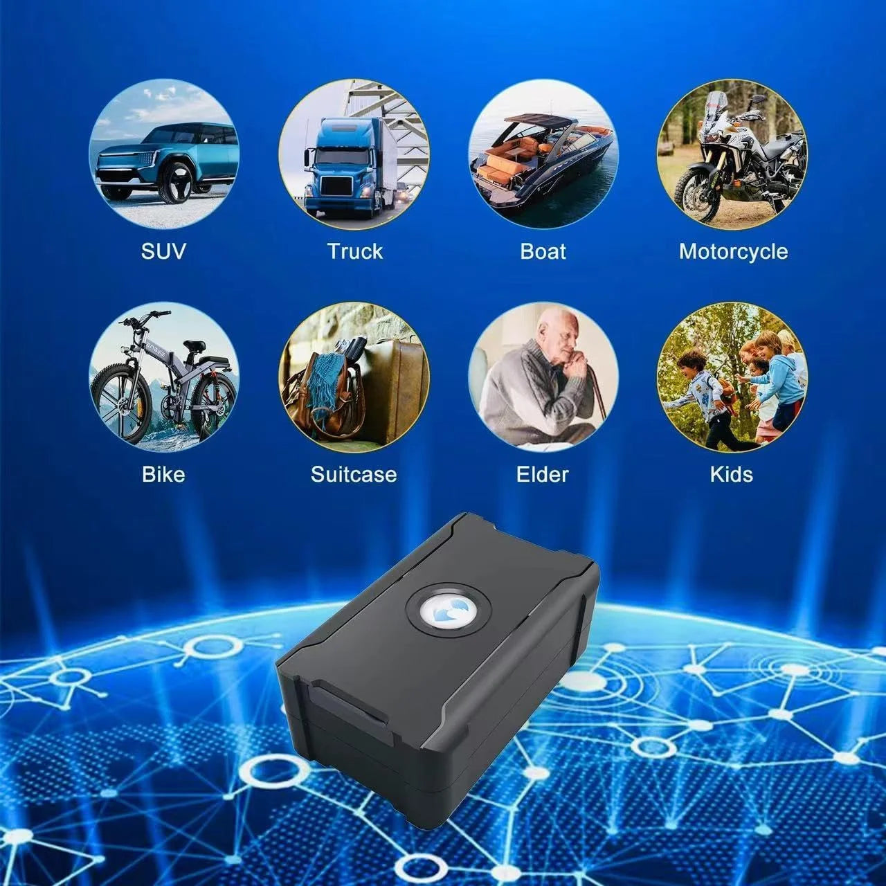Wanwaytech 5m Gps Tracker For Cars Anti Theft Real Time Locator Geofence