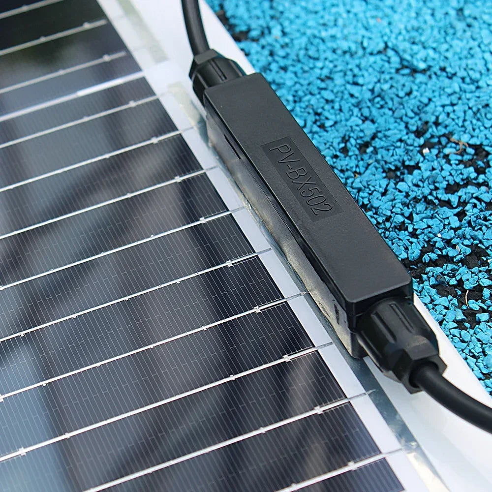 ASUNERGE 12V Flexible Monocrystalline Solar Panel for RV Boat