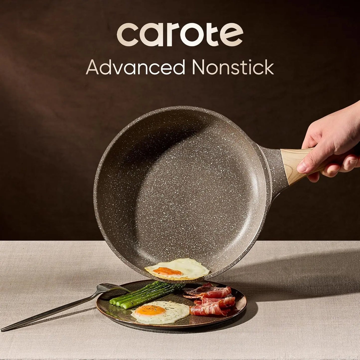 Nonstick Pots and Pans Set Induction Cookware PFOA Free 26pc