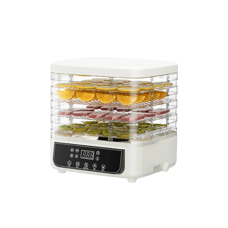5 Layer Fruit Dehydrator With Adjustable Temperature Touch Control