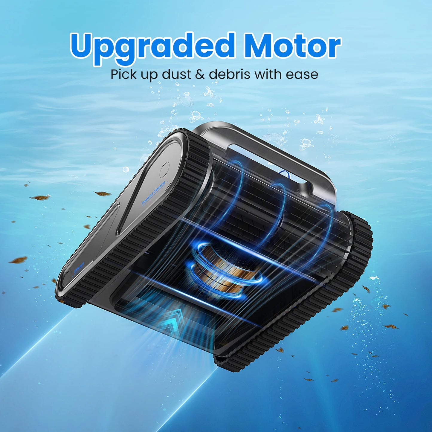 INSE Y50 Auto Cordless Robotic Pool Cleaner for Above Ground Pools