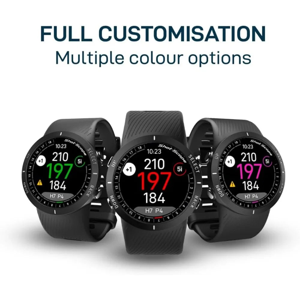 V5 GPS Golf Watch With Automatic Shot Tracking 36000 Preloaded Courses