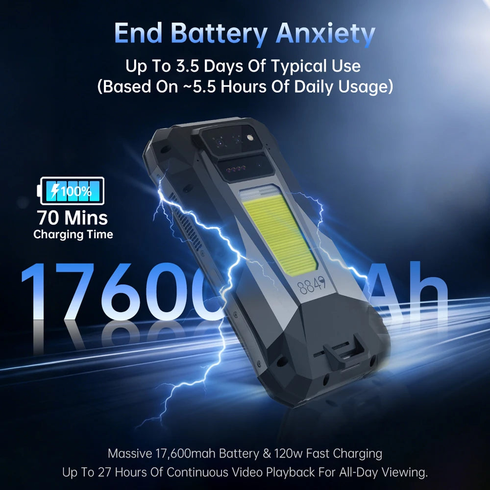Unihertz Tank X Rugged 5G Smartphone With 50MP Camera