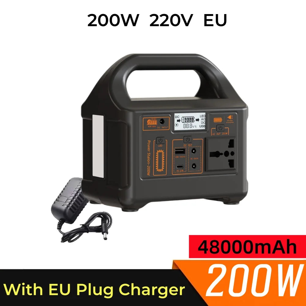 Jsdsolar 300W Portable Solar Power Station With 110V 220V Output