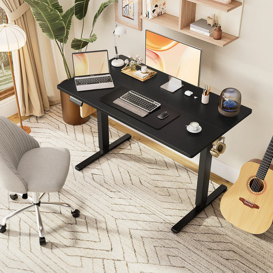 JHK Electric Height Adjustable Standing Desk For Home Office