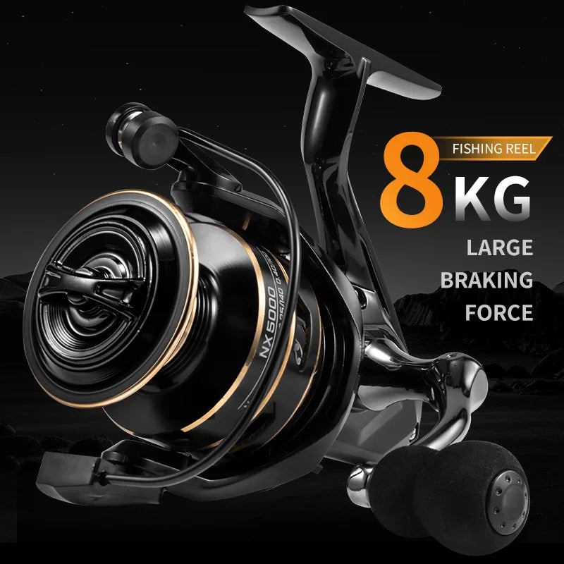 J-BARZILLAI NX Fishing Reel Spinning Max Drag 10KG