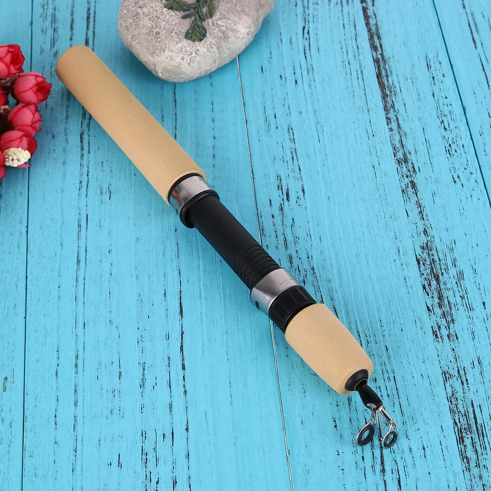 APWIKOGER Ice Fishing Rod Carbon Portable Lightweight Grip