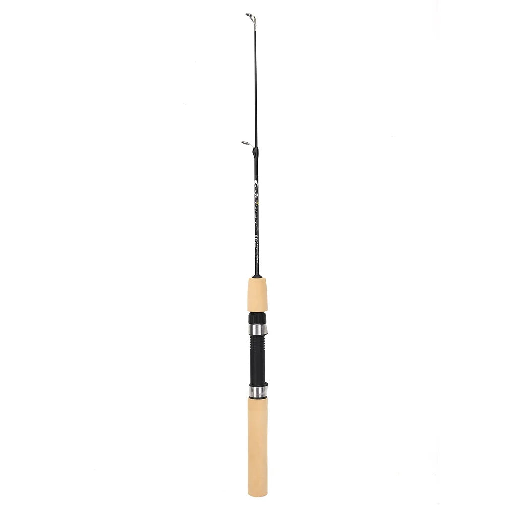 APWIKOGER Ice Fishing Rod Carbon Portable Lightweight Grip