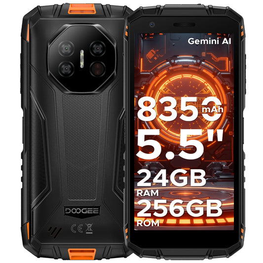 DOOGEE Fire 3 Ultra Rugged Phone Gemini AI Android 15