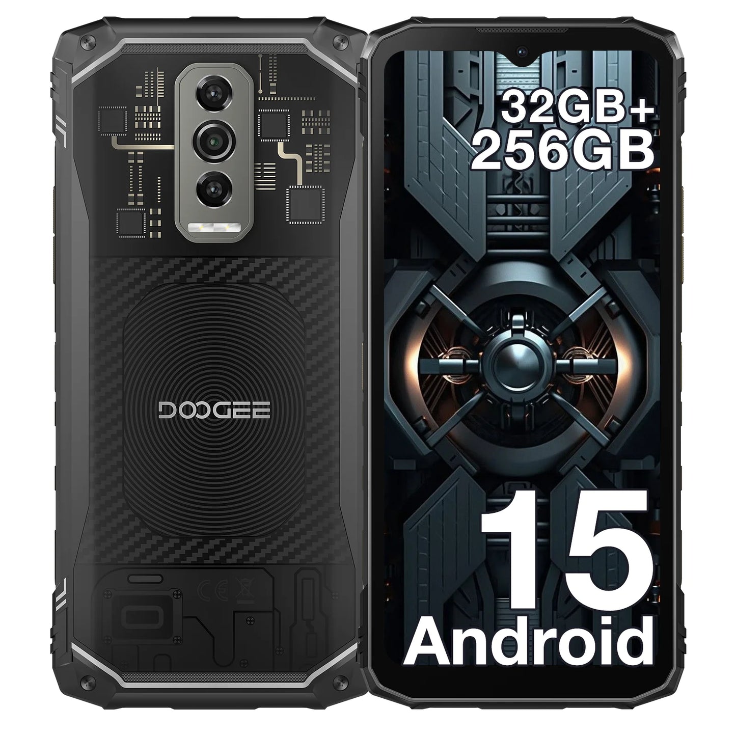 DOOGEE Blade10 Ultra Rugged Smartphone 50MP and 8MP NFC 5150mAh