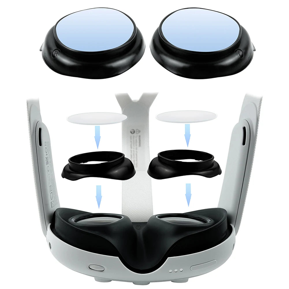 ALLOYSEED Lens Protective Frame Mirror For Meta Quest 3